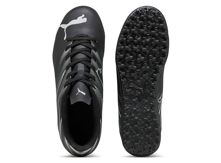 ZAPATILLAS UNISEX PUMA FÚTBOL NEGRO ATTACANTO TT JR INFANTIL - 4