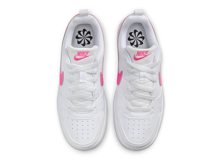 ZAPATILLAS UNISEX NIKE CASUAL BLANCO COURT BOROUGH LOW RECRAFT (GS) - 4