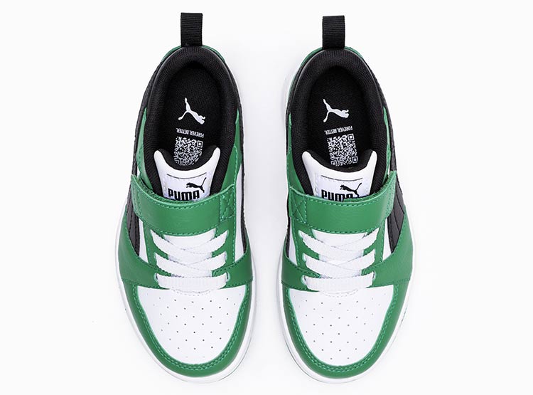 ZAPATILLA NIÑO PUMA REBOUND V6 LO AC+ PS - 4