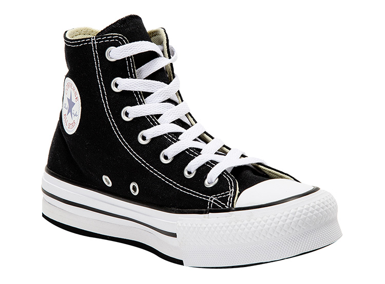 ZAPATILLAS UNISEX CONVERSE URBANO NEGRO CHUCK TAYLOR ALL STAR EVA LIFT INFANTIL - 2