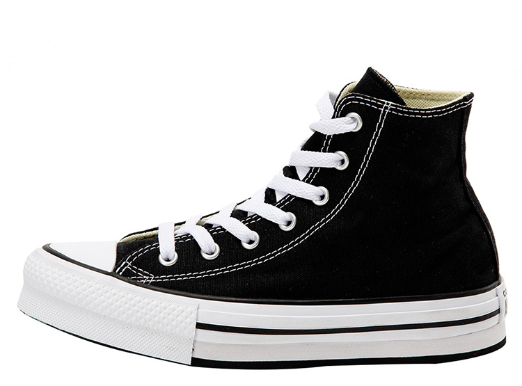 ZAPATILLAS UNISEX CONVERSE URBANO NEGRO CHUCK TAYLOR ALL STAR EVA LIFT INFANTIL - 3