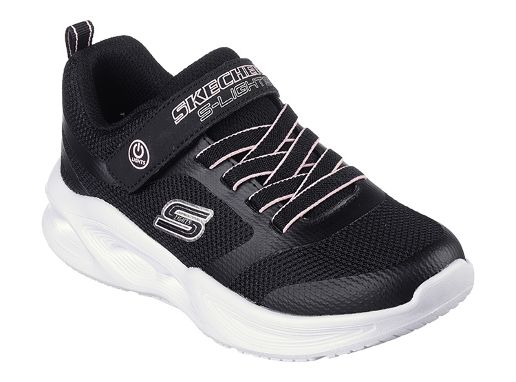 ZAPATILLAS NIÑA SKECHERS CASUAL NEGRO SOLA GLOW - 2