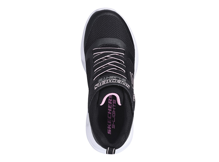 ZAPATILLAS NIÑA SKECHERS CASUAL NEGRO SOLA GLOW - 4