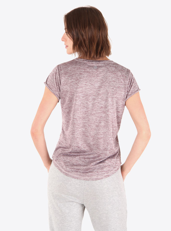 POLERA REVUP MELANGE PRINT - 3