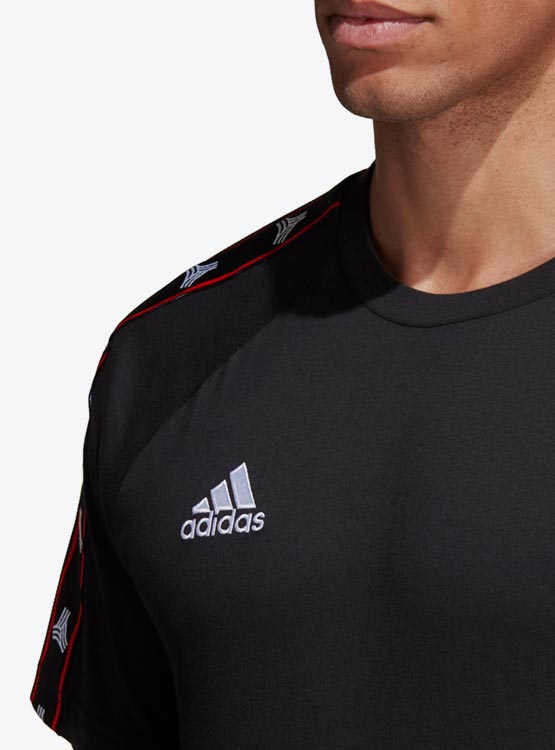 adidas tan tape tee