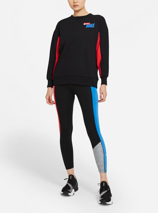 Ripley - CALZA NIKE ONE COLOR-BLOCKED 7/8 CZ9198-011