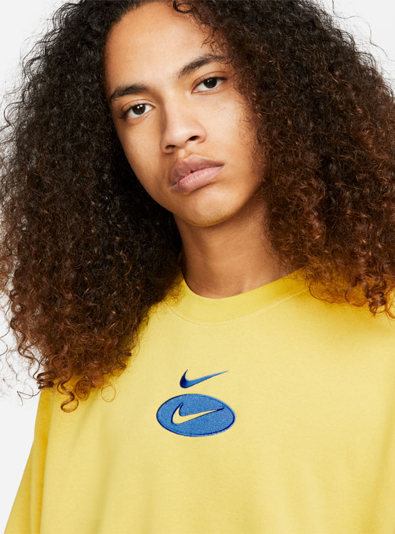 Ripley POLERON NIKE SPORTSWEAR SWOOSH LEAGUE FLEECE CREW DM5460 709