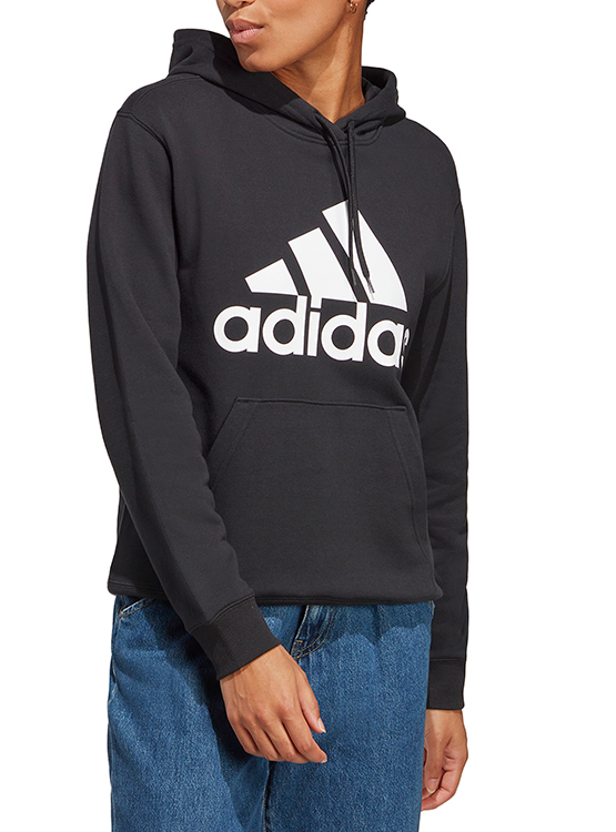 POLERÓN ALGODÓN MUJER ADIDAS CON CAPUCHA ESSENTIALS BIG LOGO REGULAR FRENCH TERRY IC6895 - 3