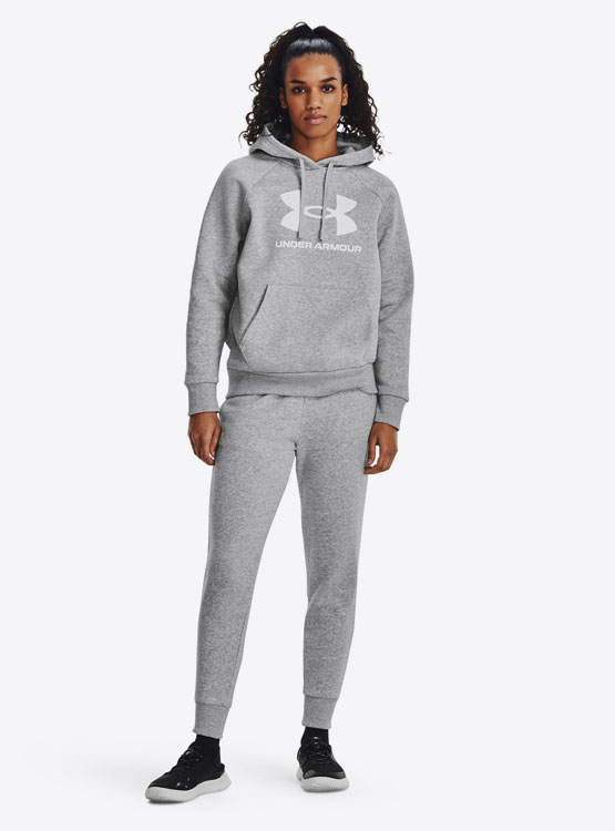 POLERÓN MUJER UNDER ARMOUR RIVAL FLEECE BIG LOG - 5