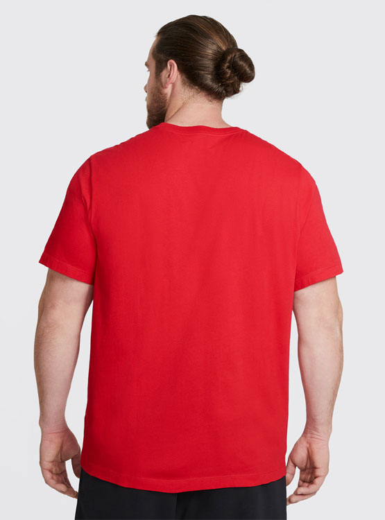 POLERA NIKE CLUB TEE ROJO - 2