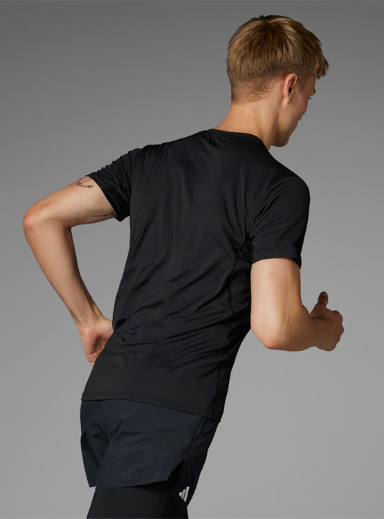 POLERA MANGA CORTA REGULAR HOMBRE ADIDAS IN1156 - 3