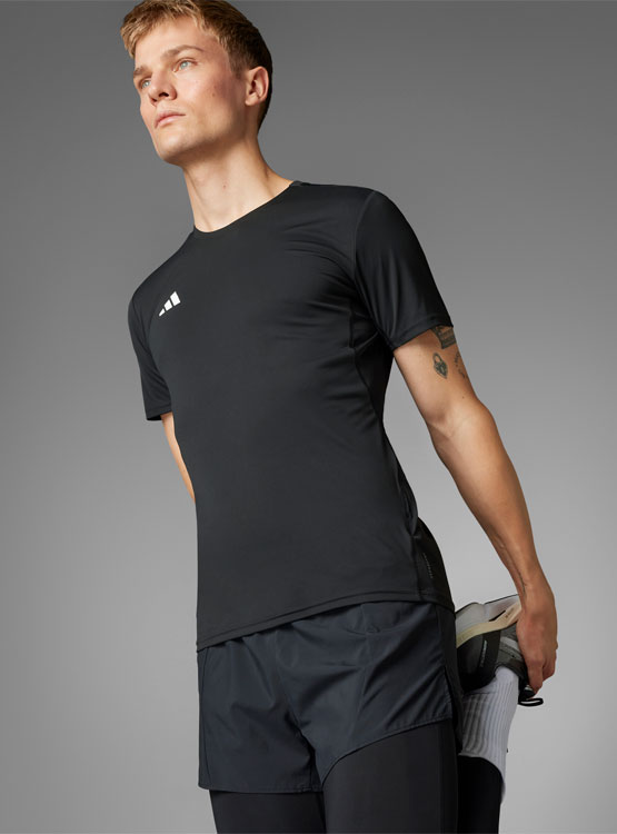 POLERA MANGA CORTA REGULAR HOMBRE ADIDAS IN1156 - 4