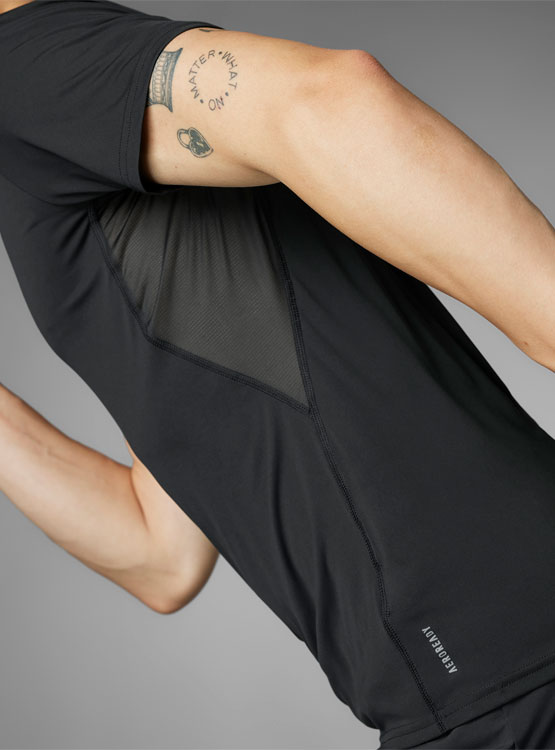 POLERA MANGA CORTA REGULAR HOMBRE ADIDAS IN1156 - 8