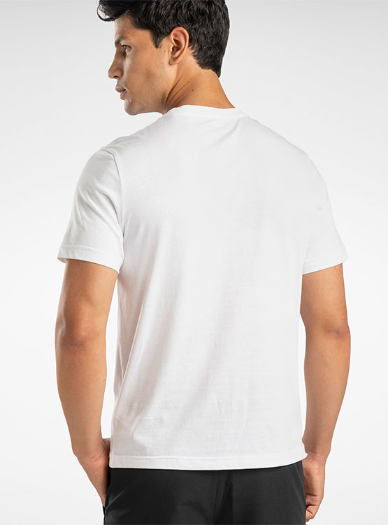 POLERA MANGA CORTA ALGODÓN REGULAR HOMBRE REEBOK 100071175