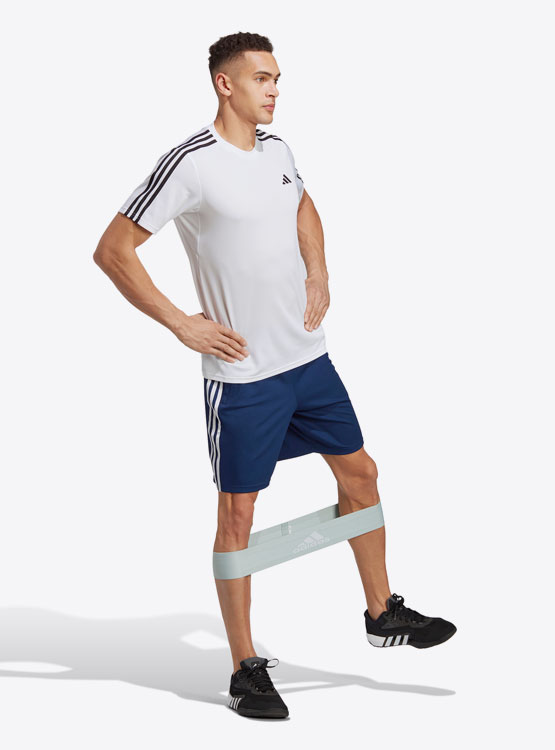 SHORT ADIDAS TRAIN ESSENTIALS PIQUÉ 3 TIRAS - 4