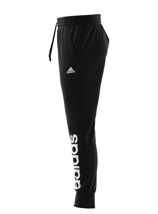 PANTALÓN DE BUZO ADIDAS ESSENTIALS PIERNA CÓNICA LOGO - 3