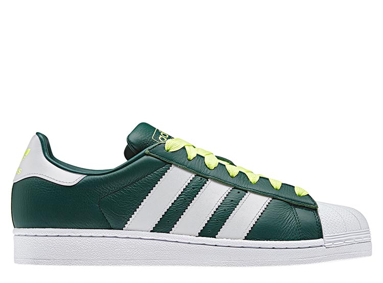 ZAPATILLA HOMBRE ADIDAS CASUAL VERDE SUPERSTAR