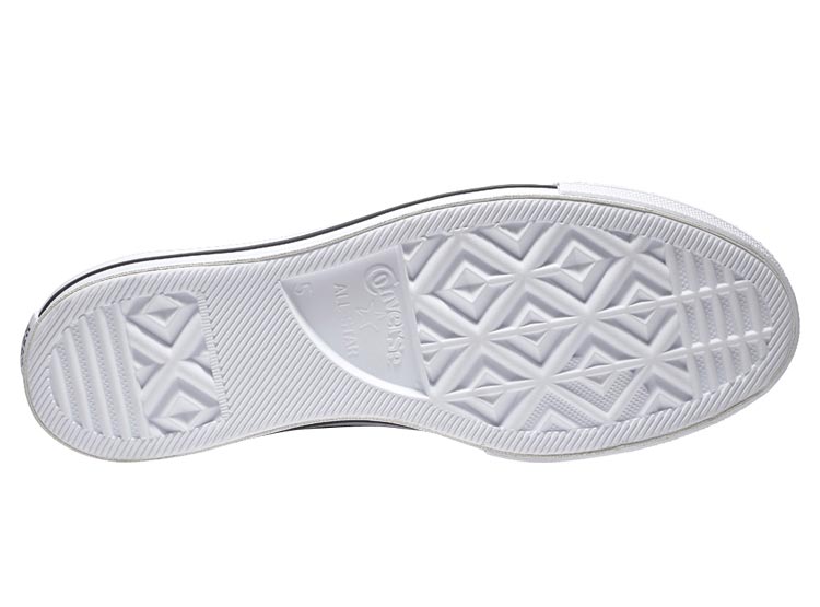 ZAPATILLAS MUJER CONVERSE URBANAS BLANCO LIFT 5X CUERO - 6