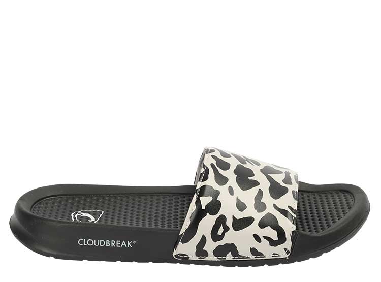 Ripley - SANDALIA SLIDE CLOUDBREAK MUJER NEGRO