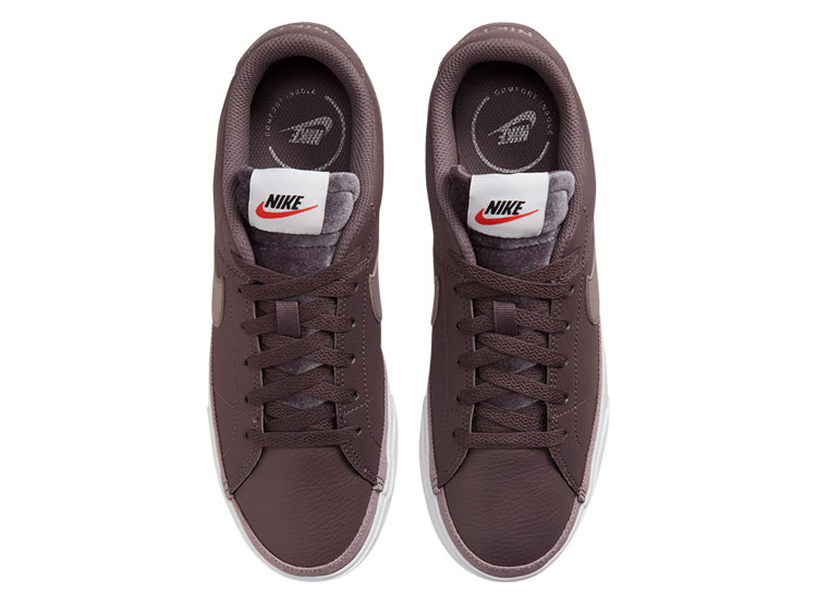 ZAPATILLAS MUJER NIKE URBANAS CAFE COURT LEGACY CUERO - 4