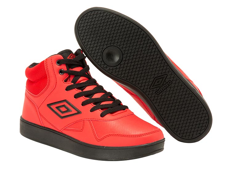 ZAPATILLAS HOMBRE UMBRO URBANAS ROJO COURT CUPSOLE HI - 4