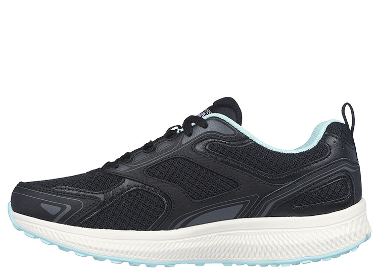ZAPATILLA MUJER SKECHERS RUNNING NEGRO GO RUN CONSISTENT CUERO - 3