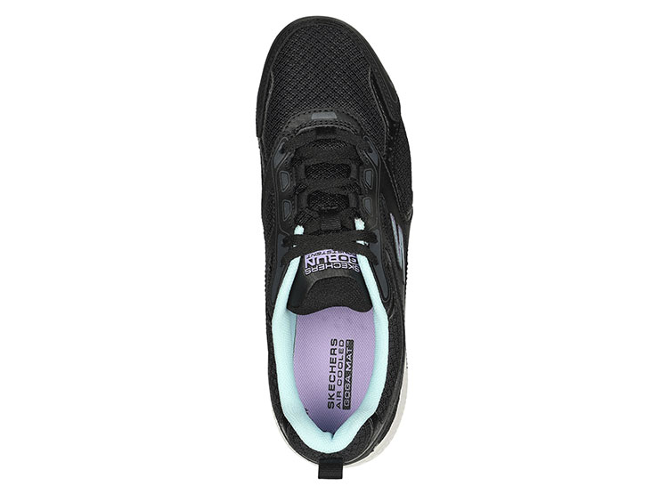 ZAPATILLA MUJER SKECHERS RUNNING NEGRO GO RUN CONSISTENT CUERO - 4