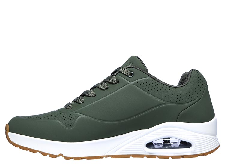ZAPATILLAS HOMBRE SKECHERS URBANAS MILITAR UNO STAND ON AIR - 3