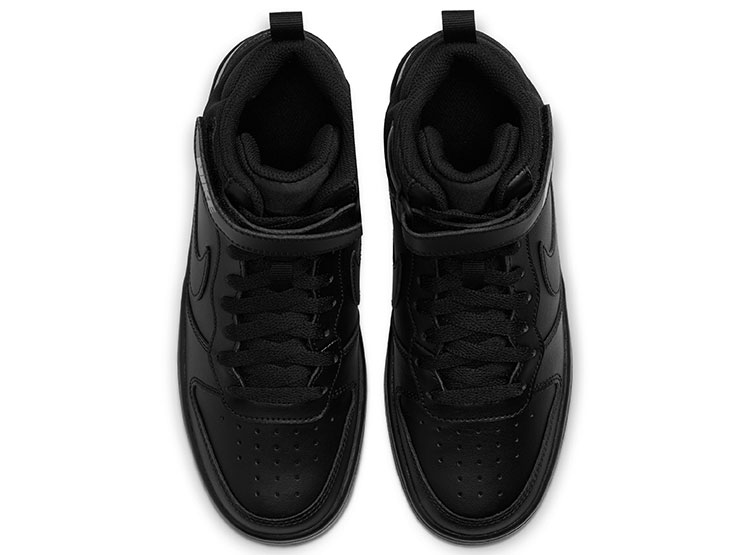 ZAPATILLAS UNISEX NIKE URBANAS NEGRO COURT BOROUGH MID 2 (GS) - 4