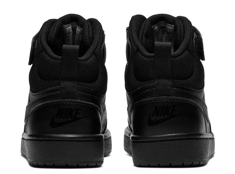 ZAPATILLAS UNISEX NIKE URBANAS NEGRO COURT BOROUGH MID 2 (GS) - 5