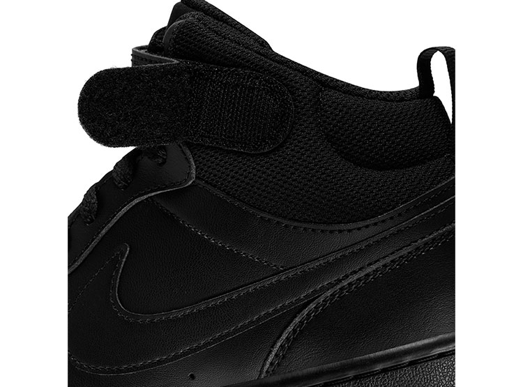 ZAPATILLAS UNISEX NIKE URBANAS NEGRO COURT BOROUGH MID 2 (GS) - 6