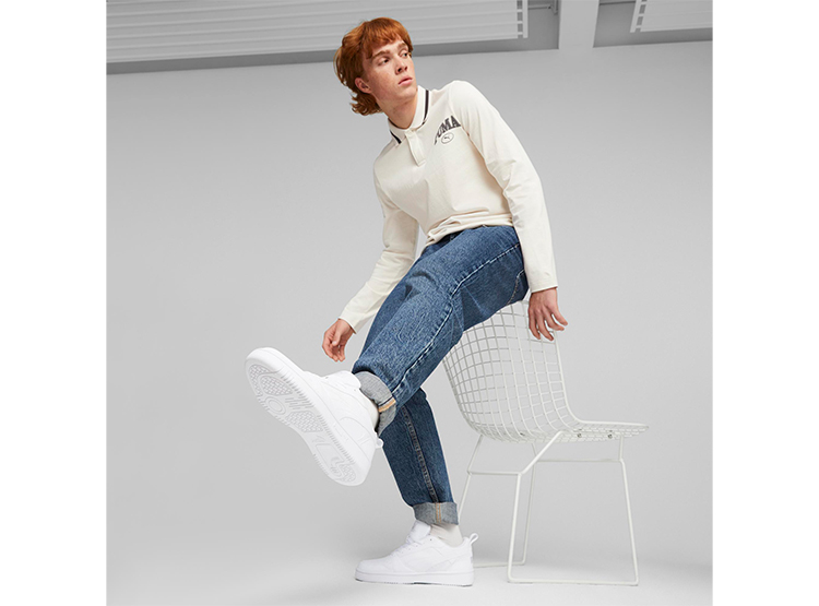 ZAPATILLAS HOMBRE PUMA BLANCO REBOUND V6 LOW - 8