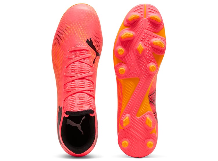ZAPATILLAS HOMBRE PUMA FÚTBOL ROJO FUTURE 7 FG AG - 3