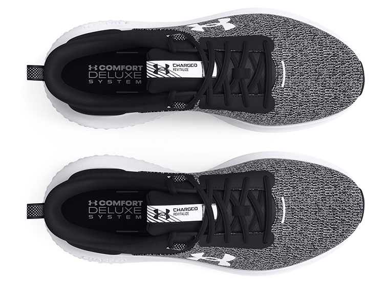ZAPATILLAS MUJER UNDER ARMOUR SPORT NEGRO CHARGED REVITAL - 4