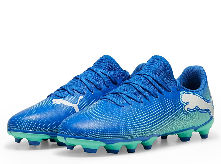 ZAPATILLAS NIÑO PUMA FÚTBOL AZUL FUTURE 7 PLAY FG/AG - 2