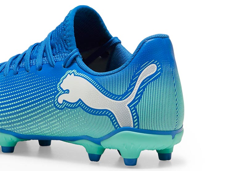 ZAPATILLAS NIÑO PUMA FÚTBOL AZUL FUTURE 7 PLAY FG/AG - 6