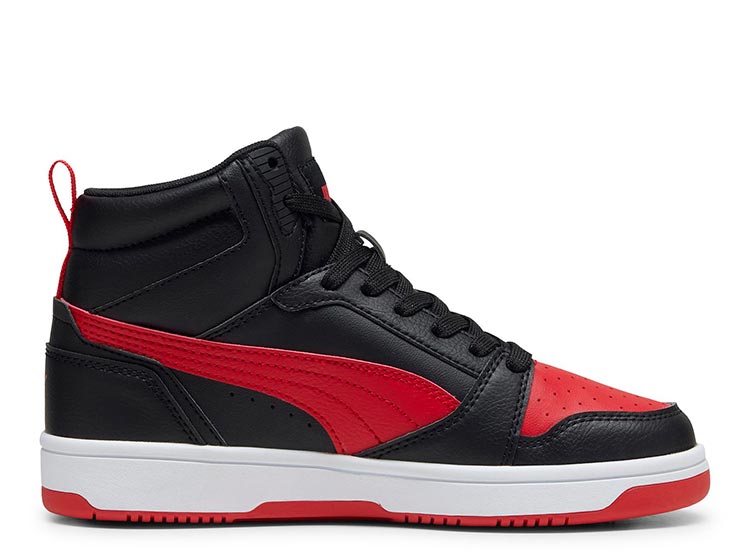 ZAPATILLAS NIÑO PUMA CASUAL NEGRO REBOUND V6 MID - 3