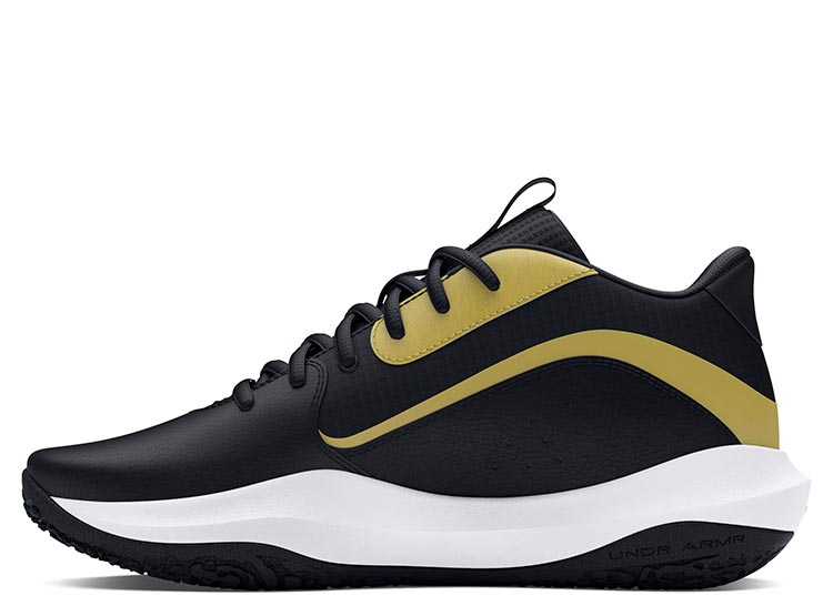 ZAPATILLAS CUERO HOMBRE UNDER ARMOUR BÁSQUETBOL NEGRO LOCKDOWN 7 - 3