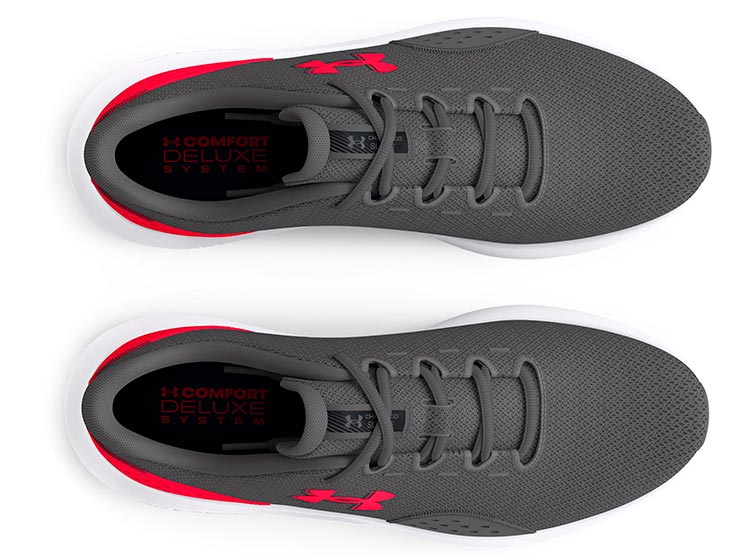 ZAPATILLAS HOMBRE UNDER ARMOUR RUNNING GRIS CHARGED SURGE 4 - 4