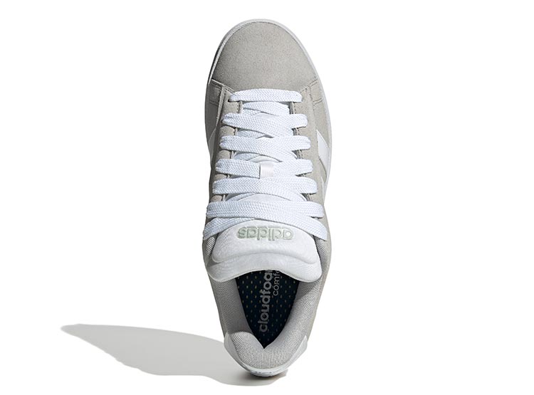ZAPATILLAS HOMBRE ADIDAS CASUAL GRIS GRAND COURT ALPHA - 4