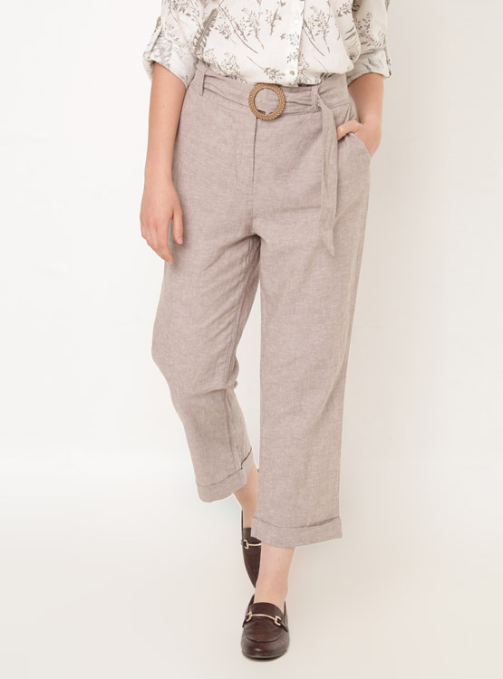 Pantalon Bébé Cacharel 100% Lin - Taille 18 Mois - Neuf Avec Étiquettes - Italie