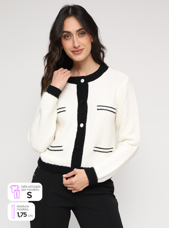 CARDIGAN CACHAREL CON BOTONES