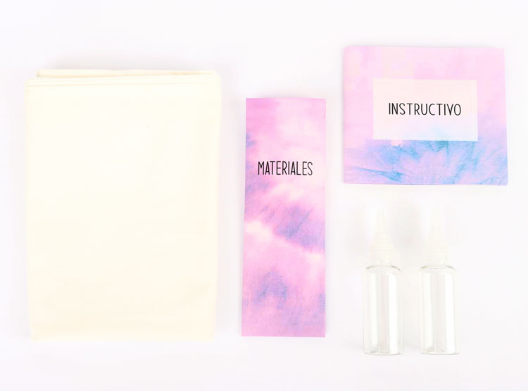 PACK TIE DYE TATIENNE COJIN