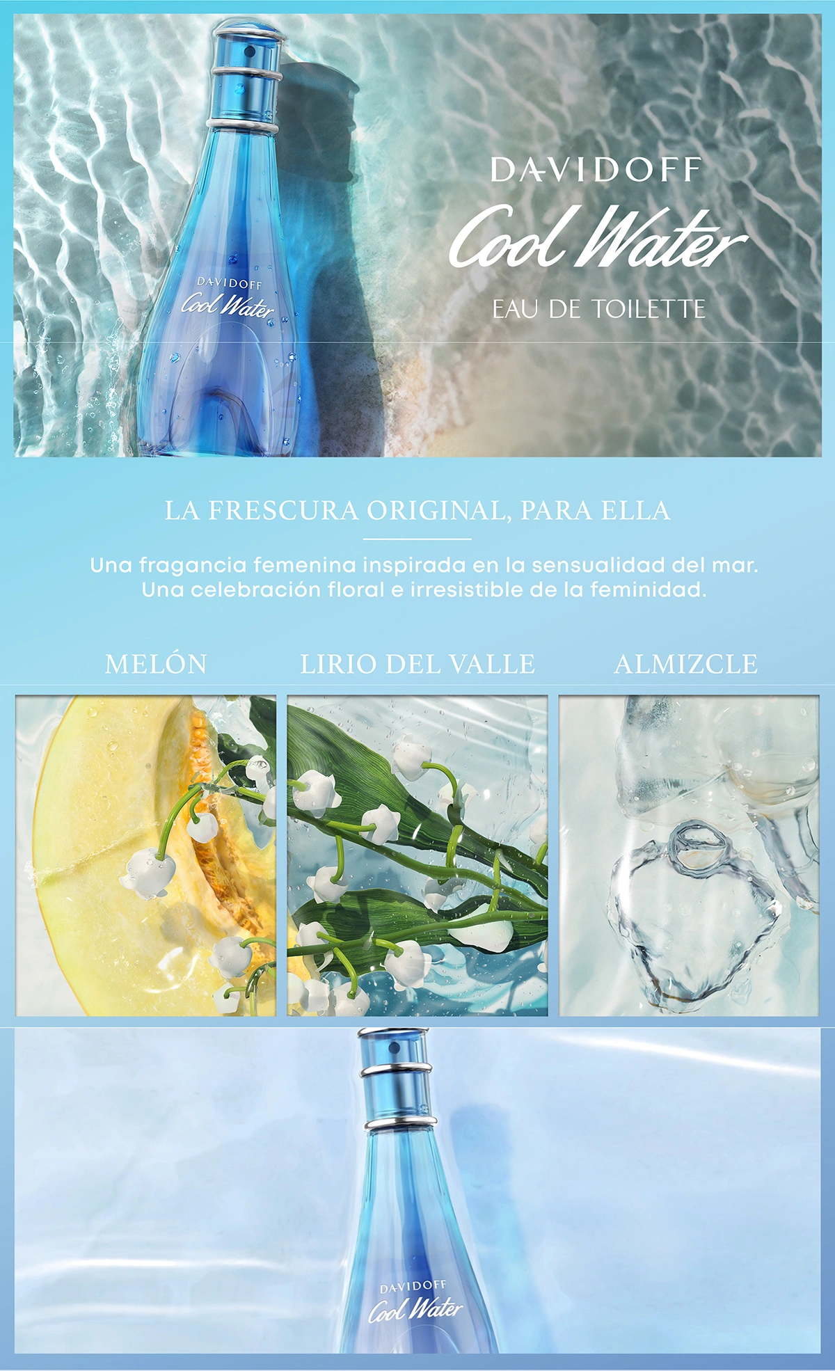 PERFUME DAVIDOFF COOL WATER WOMAN 30ML