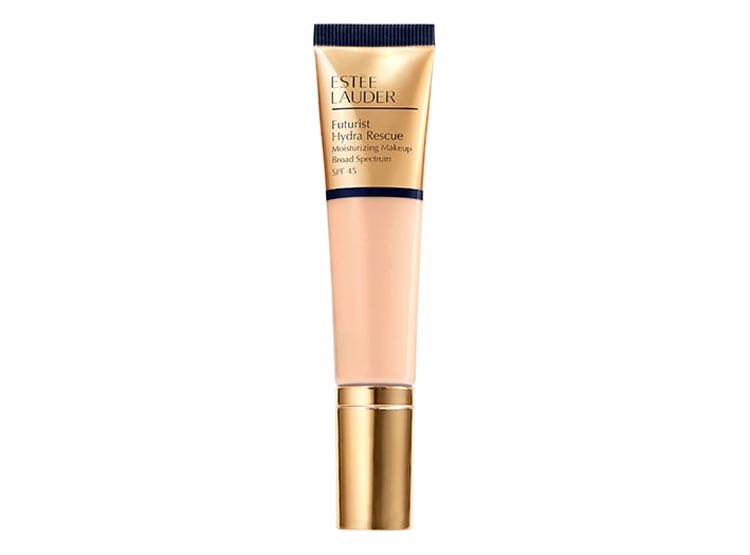 BASE DE MAQUILLAJE ESTÉE LAUDER LIQUIDA FUTURIST HYDRA RESCUE TONO 2N1 DESERT BEIGE SPF 45 33 ML - 1