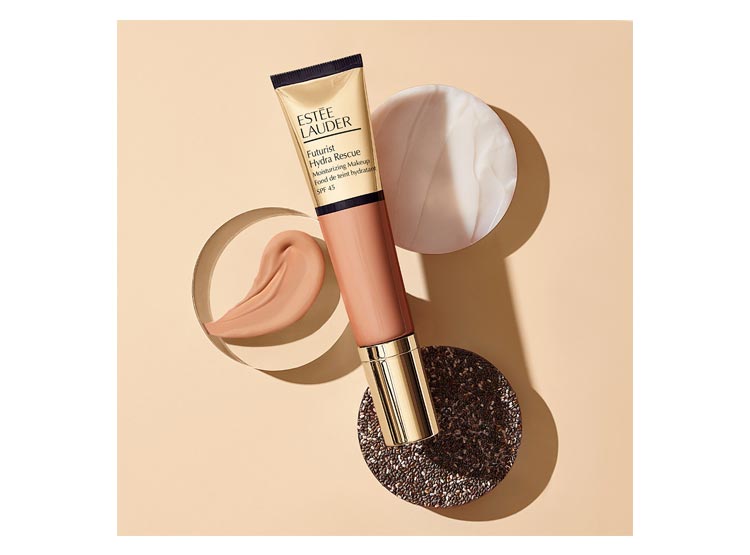 BASE DE MAQUILLAJE ESTÉE LAUDER LIQUID FUTURIST HYDRA RESCUE TNO 2W1 DAWN SPF 45 33 ML - 4
