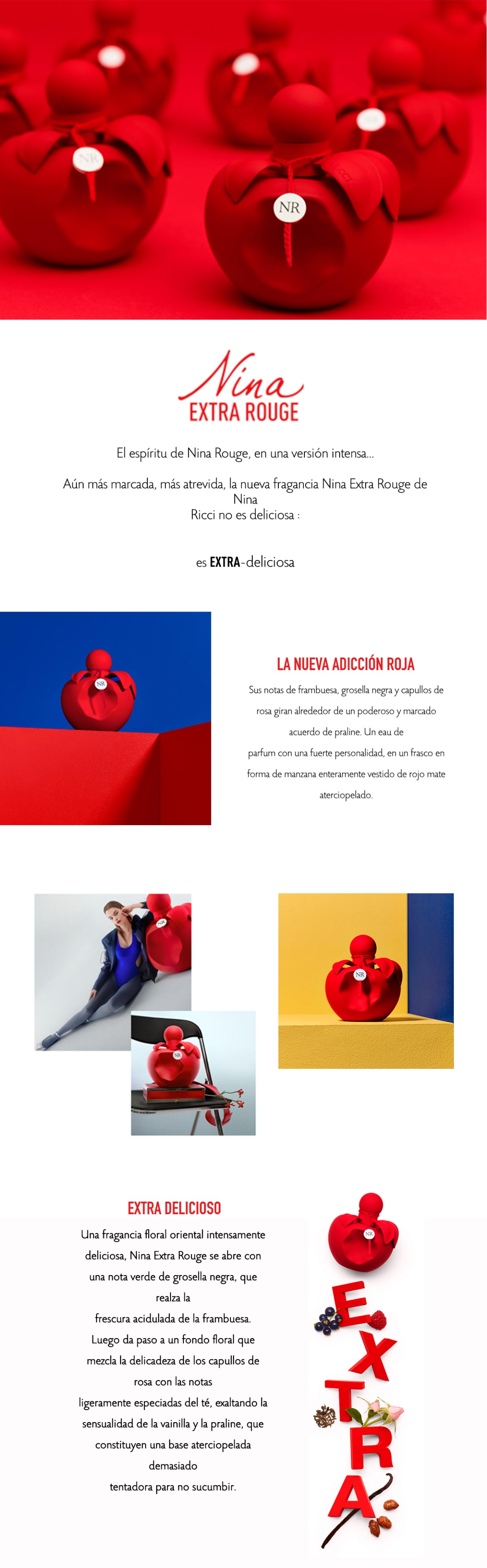 NINA EXTRA ROUGE RE21 EDP 50ML