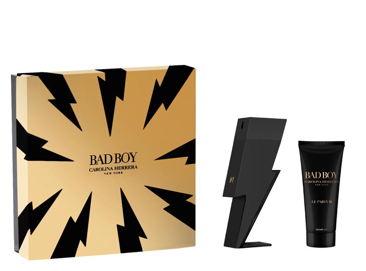 SET PERFUME CAROLINA HERRERA BAD BOY LE HOMBRE EDP 100 ML+ GEL DE