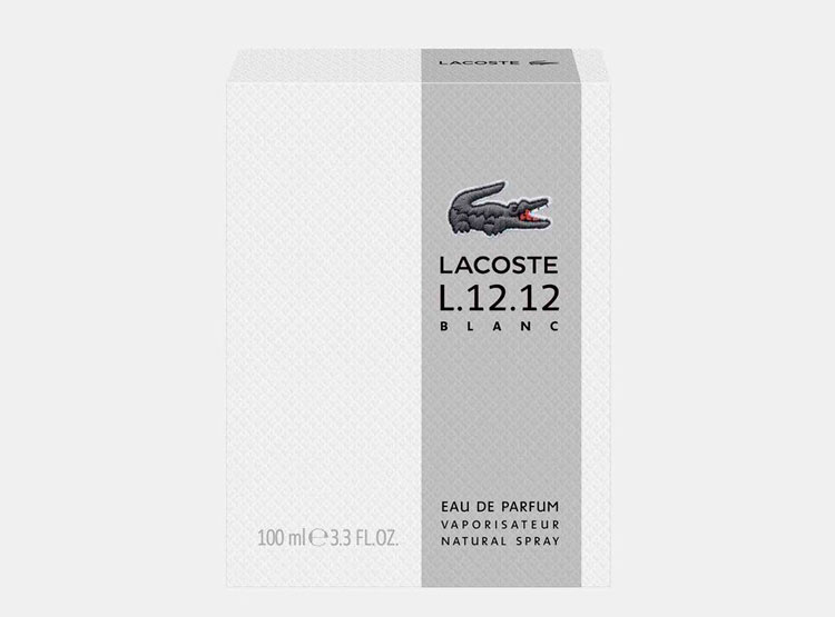 PERFUME LACOSTE L.12.12 BLANC HOMBRE EDP 100 ML - 3