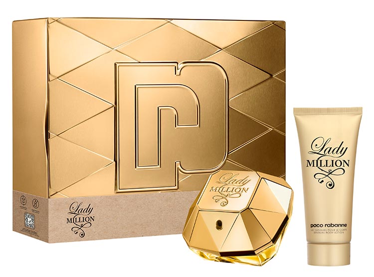 locion lady million de mujer